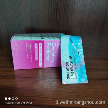 LH ovulation test kit para sa babaeng self check sa pagbebenta ng OEM export